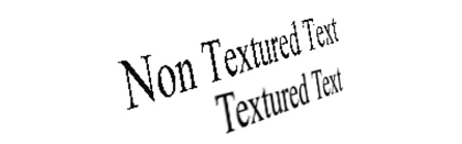 POLYGON versus TEXTURE render styles