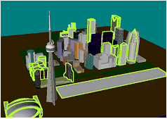 City of Toronto with HTML image maps