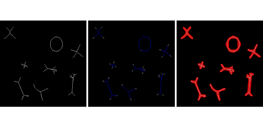 2D thinning and thickening